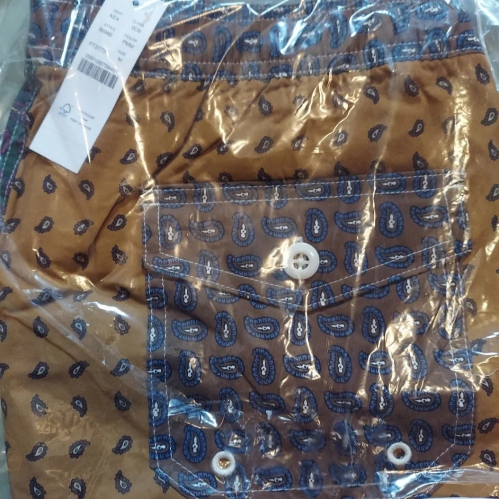 J.CREW Paisley 6 inch Swim Trunks Men's Small/Med 32-34 BNWT RETIRED $80 1 LEFT